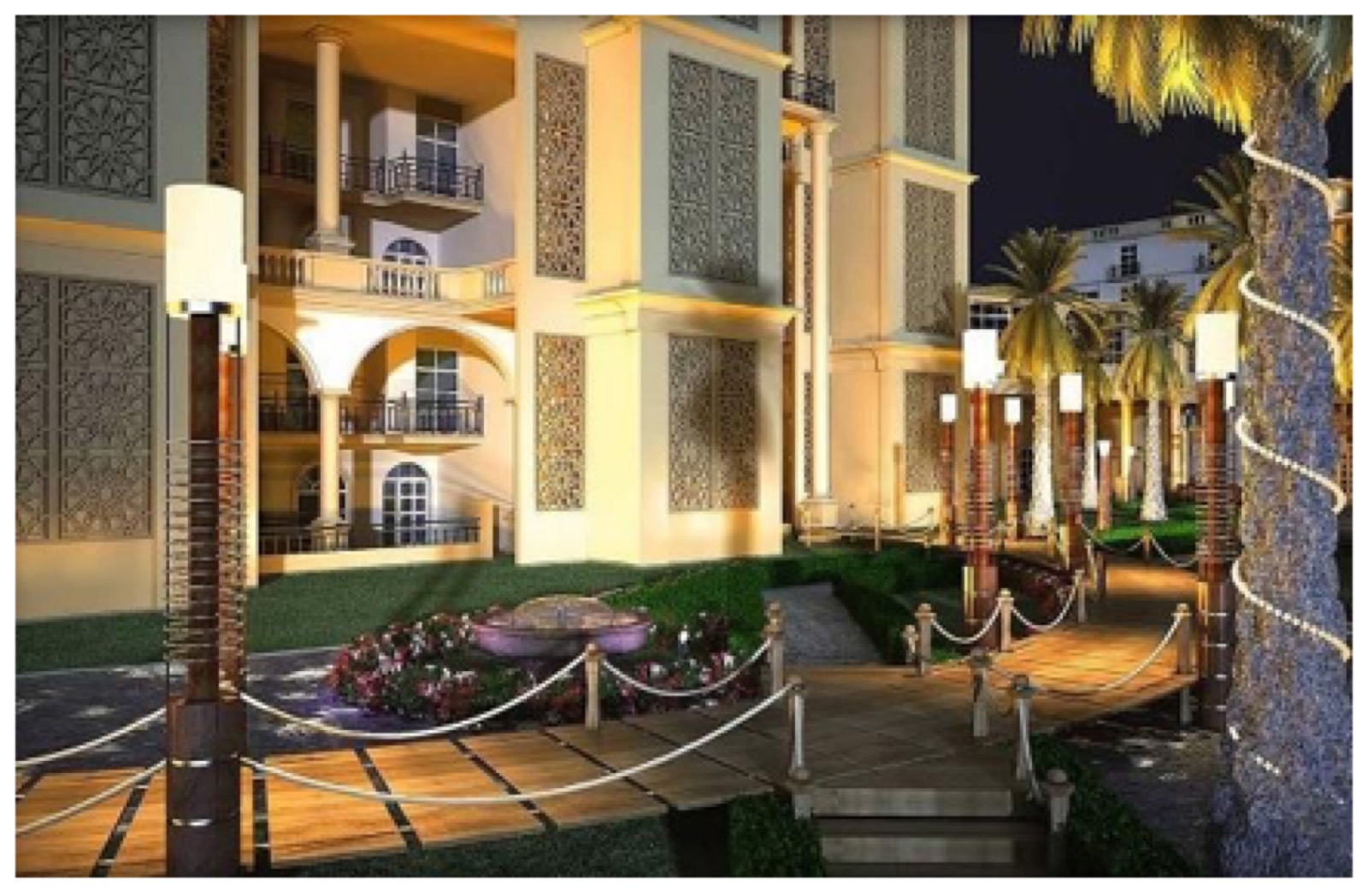 Arcada Bahrain Development featuring Fairmont Hotel gallery view 3